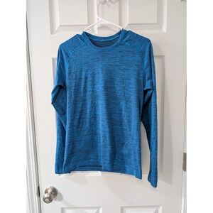 Lululemon Men's Small, Metal Vent Tech Long Sleeve Activewear Top, Blue